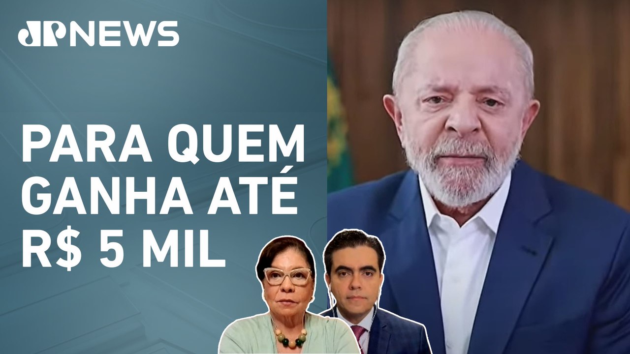 Lula diz ter “certeza que Congresso aprovará isenção do Imposto de Renda”