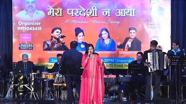 Naina Barse Rim Jhim Rim Jhim | Prajakata Sateldakar live cover evergreen song