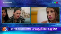 Gran Hermano expulsó a Jenifer Lauría