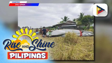 Eroplano, bumagsak sa Ampatuan, Maguindanao Del Sur