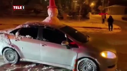 Kardan adama şehir turu attırdılar