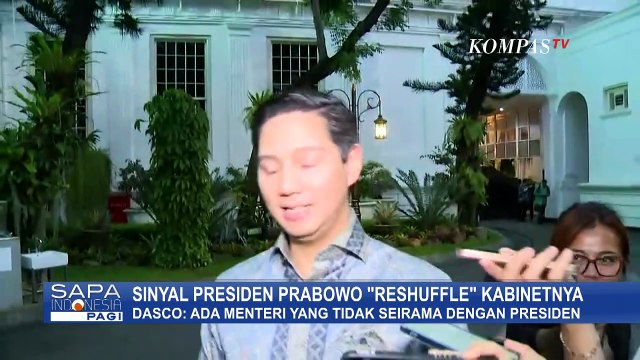 Isu Reshuffle Kabinet, Dasco: Ada Menteri yang Tak Seirama dengan Presiden Prabowo