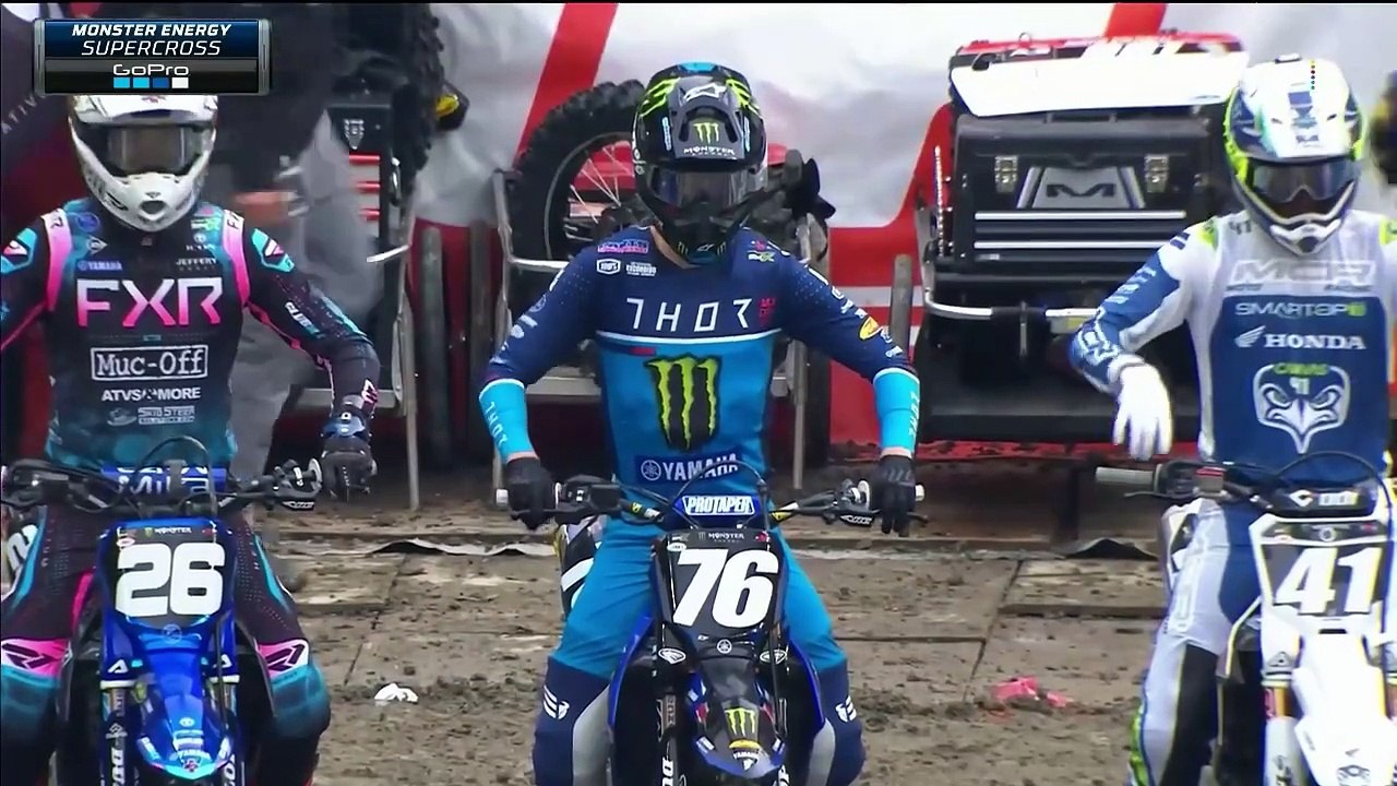 AMA Supercross 2024. Round 11. Seattle Part 1