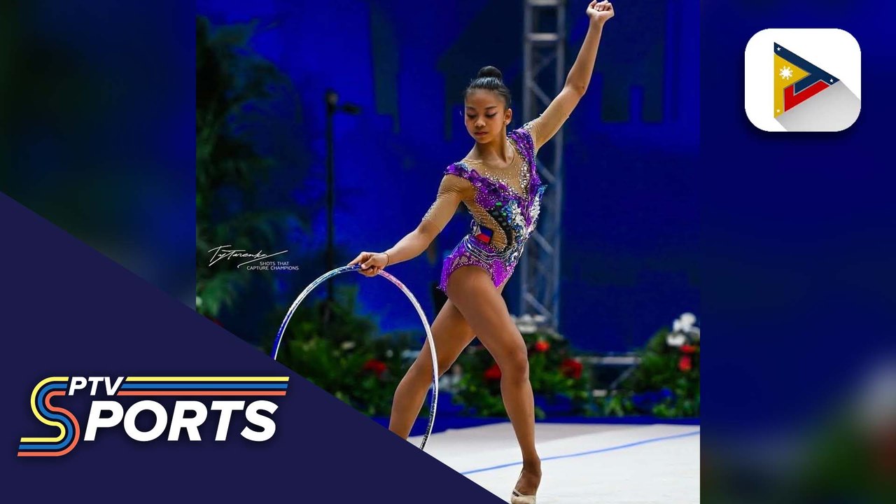 Filipina rhythmic gymnast Jasmine Ramilo, wagi ng tatlong medalya sa International Rhythmic Gymnastics tourney sa Bulgaria