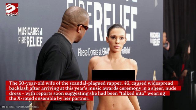 Bianca Censori has laughed off the controversy still raging around her naked red carpet appearance at the Grammys
