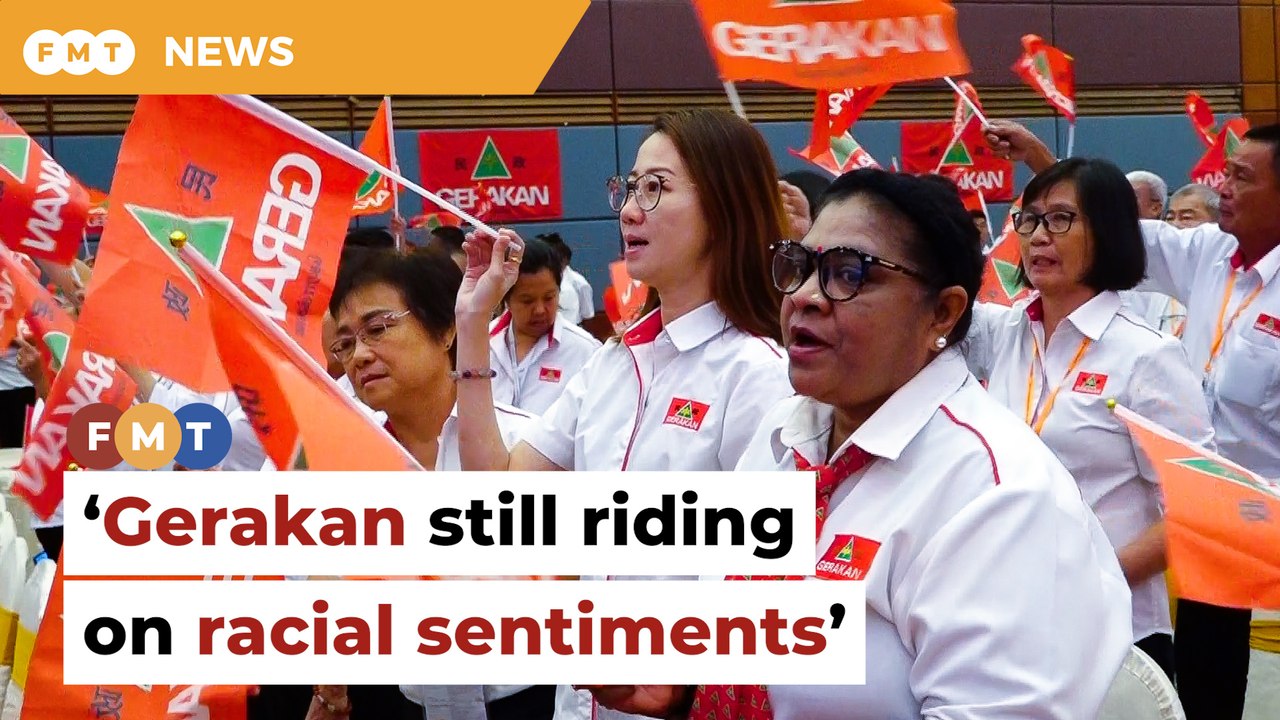 Gerakan wading back into race, religious issues, says analyst