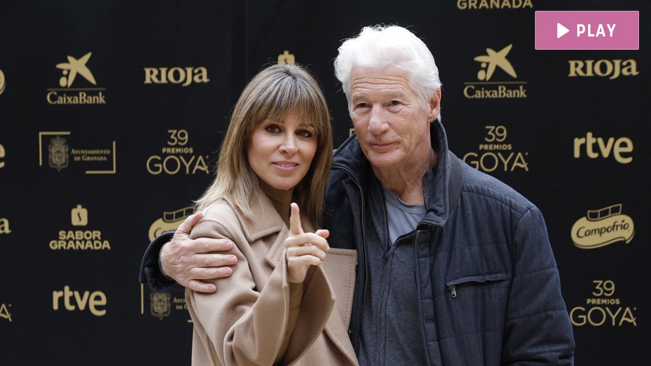 En imágenes: Richard Gere y Alejandra Silva viven un segundo flechazo en Granada