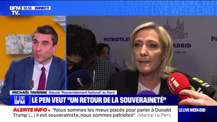 Michaël Taverne (député RN du Nord): "Le droit du sol est une pompe aspirante de l'immigration clandestine"