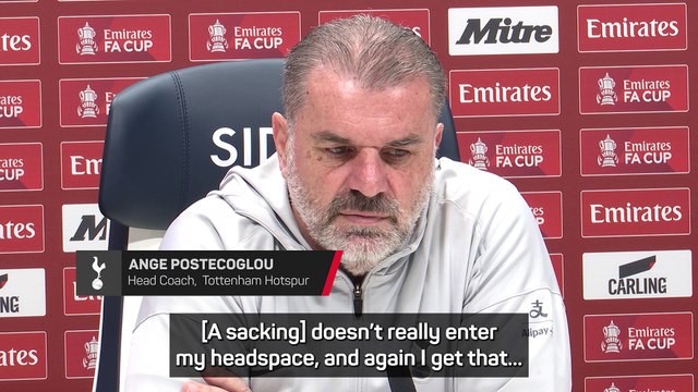 Postecoglou not considering Tottenham sacking