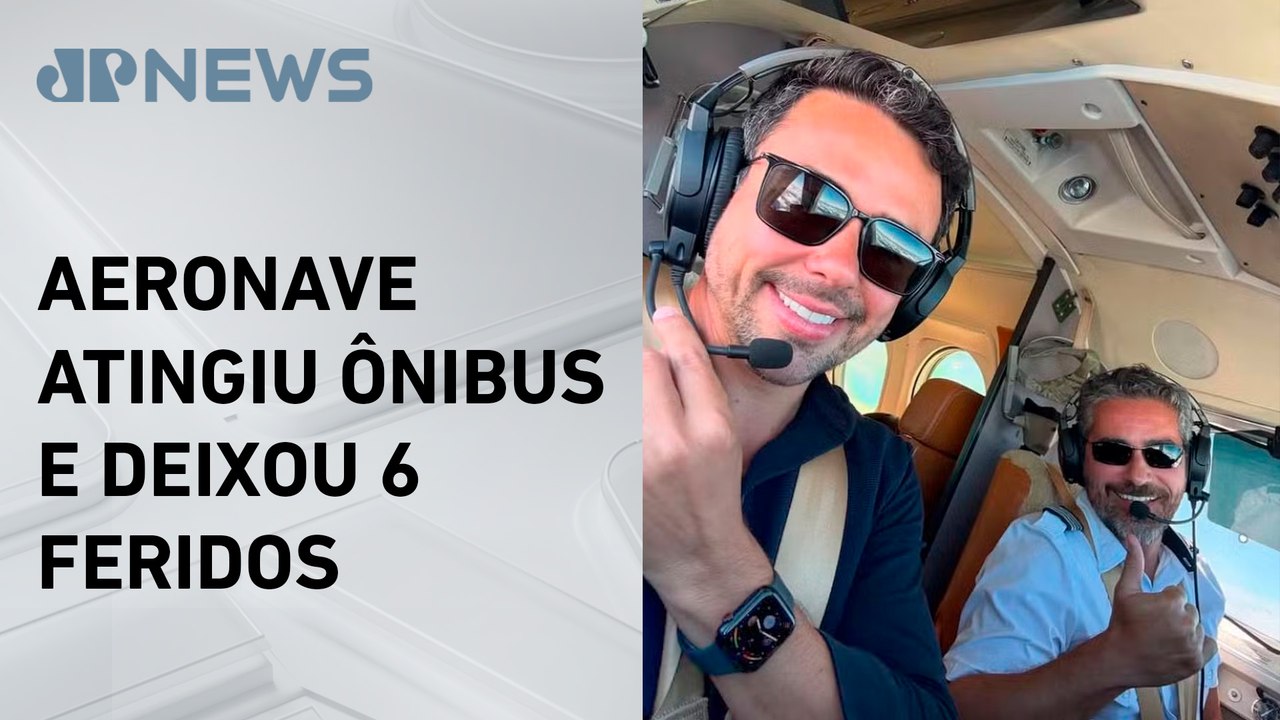 Queda de avião em SP: Advogado e piloto tinham como destino Porto Alegre