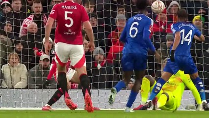Manchester United v Leicester City ｜ Key Moments ｜ Fourth Round ｜ Emirates FA Cup 2024-25