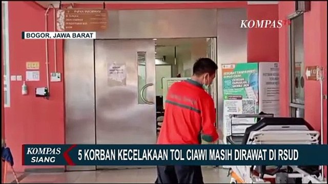 5 Korban Kecelakaan di Gerbang Tol Ciawi Masih Jalani Perawatan Intensif