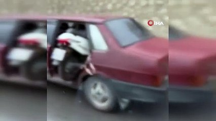 Bursa'da görenleri şaşkına çeviren görüntü