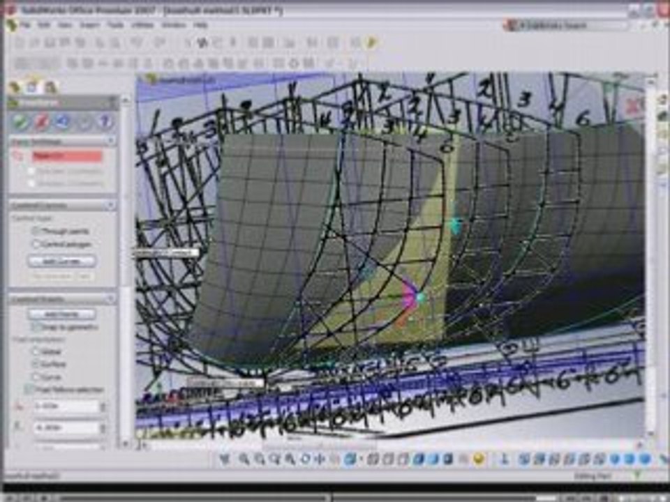 SolidWorks Tutorial Surfacing