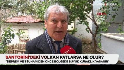 Santorini’deki volkan patlarsa ne olur?