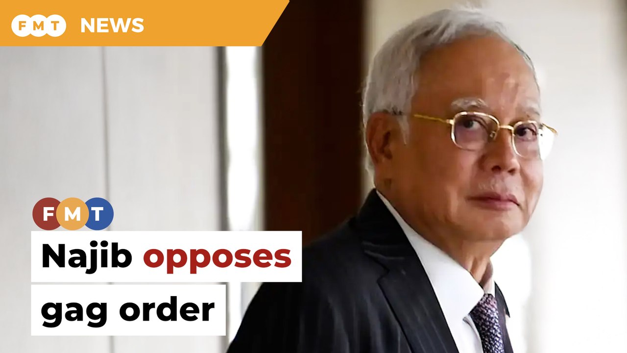 Najib opposes gag order in addendum case