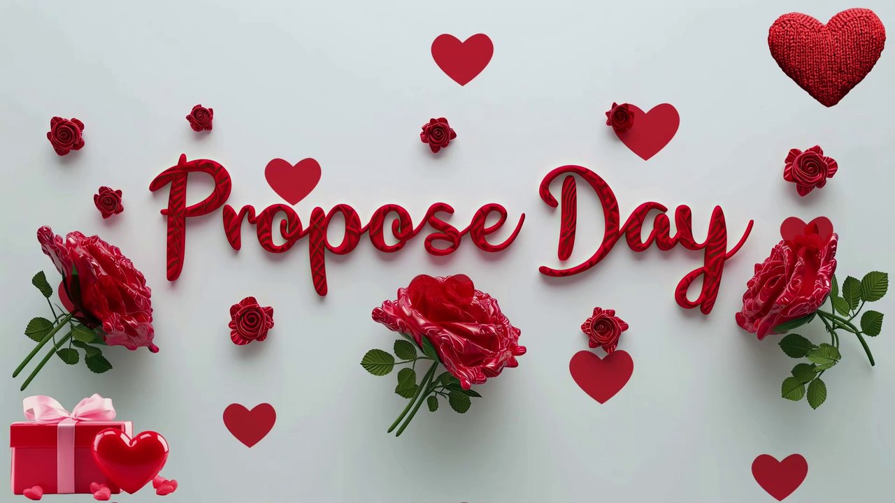 BEST Propose Day Greeting For Your Valentine | Propose Day Whatsapp Status | Valentine's Day 2025 |