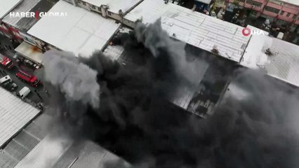 Başakşehir Çevre Sanayi Sitesi’nde yangın!