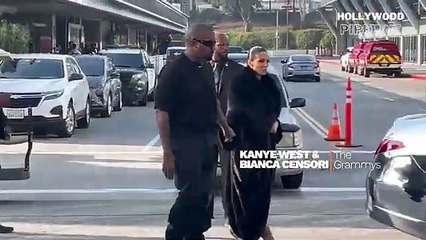 Kanye West & Bianca Censori’s Shocking Grammy 2025 Appearance – Uninvited & Escorted Out!