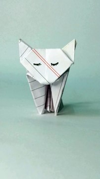 Easy Cat Origami Tutorial | DIY Paper Craft for Beginners | Step-by-Step Instructions