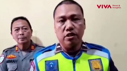Tampang Aipda Syarief, Oknum Polisi yang Tuduh Sopir Truk
