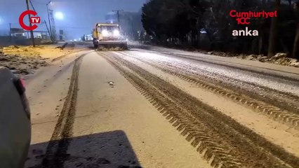 İBB ekipleri sabaha kadar çalıştı