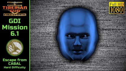 How to Beat C&C Tiberian Sun Firestorm GDI Mission 6: Escape from CABAL Pt 1/2 - Hard - 1080p HD