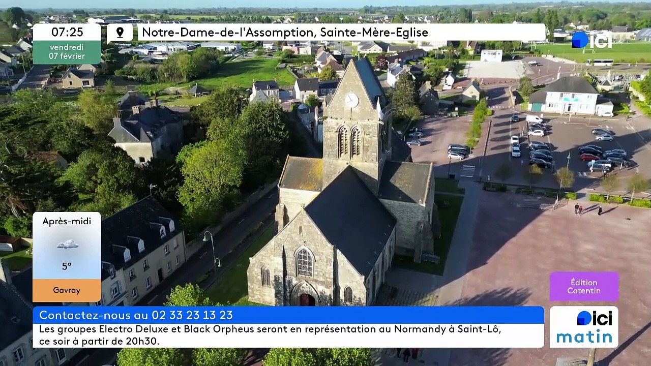 07/02/2025 - ici matin par ici Cotentin en vidéo