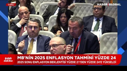 Merkez Bankası yılın ilk enflasyon raporunu açıkladı