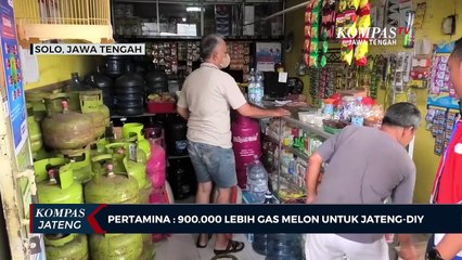 Pertamina: 900 Ribu Lebih Gas Melon untuk Jateng-DIY