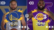 LeBron outshines Curry in Lakers win over the Warriors