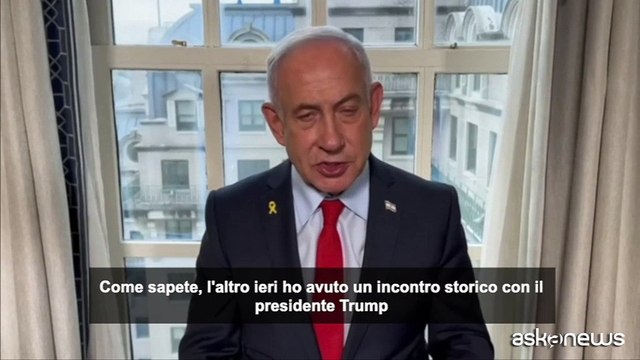 M.O., Netanyahu: Quella di Trump è prima idea originale da anni