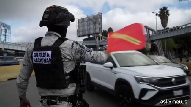 Messico, i controlli della Guardia Nazionale alla ricerca di migranti