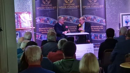 Rex Williams gives talk at Colley Gate venue