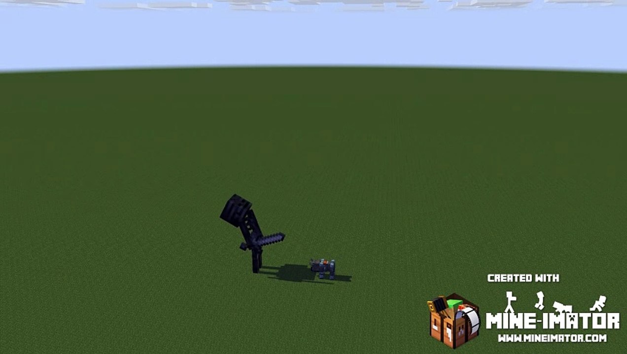 Ravager vs Wither Skeleton Titan Mob Battle