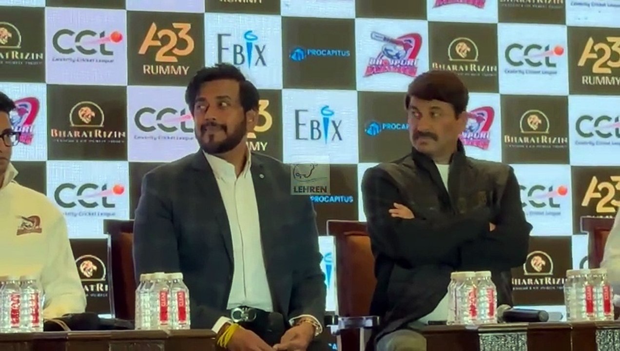 Ravi Kishan और Manoj Tiwari ने Bhopuri Dabangg's की नई जर्सी को किया लॉन्च, बोले हम खेलने को हैं बेताब