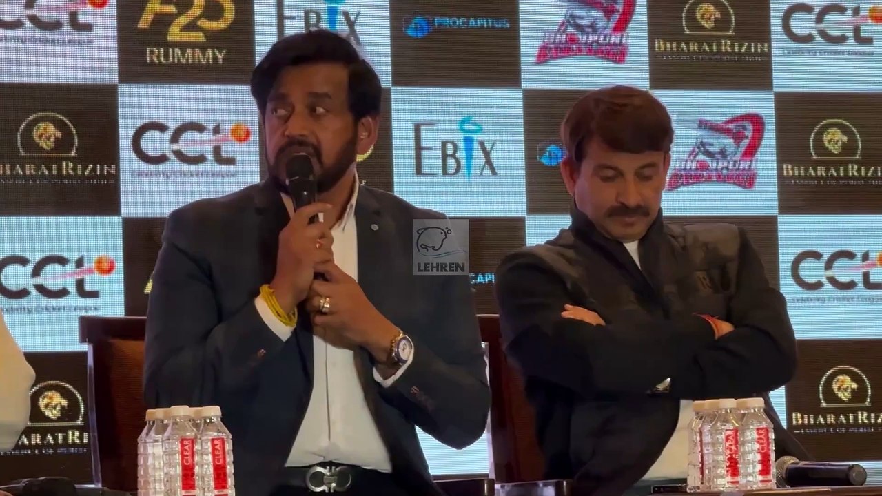 Ravi Kishan और Manoj Tiwari ने Bhopuri Dabangg's की नई जर्सी को किया लॉन्च, बोले हम खेलने को हैं बेताब