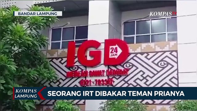 Ibu Rumah Tangga Dibakar Teman Prianya