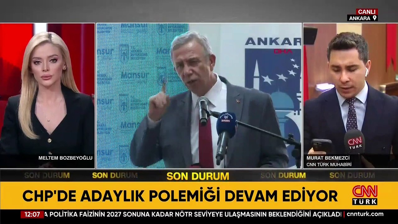 CHP'de adaylık polemiği devam ediyor! Mansur Yavaş sorulara ne cevap verdi?