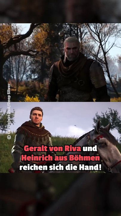 Die Entwickler von Witcher gratulieren Kingdom Come 2, bringen Heinrich und Geralt zusammen