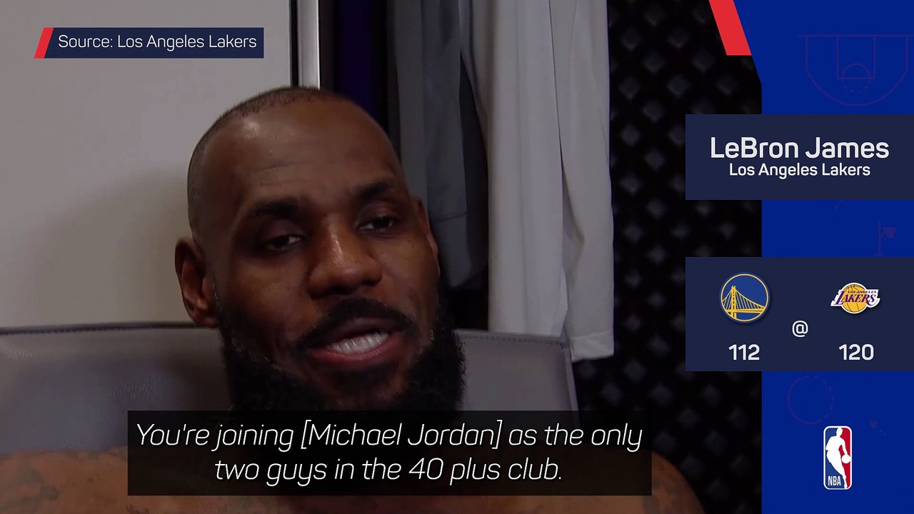LeBron surpasses Michael Jordan to set another record with 42 points