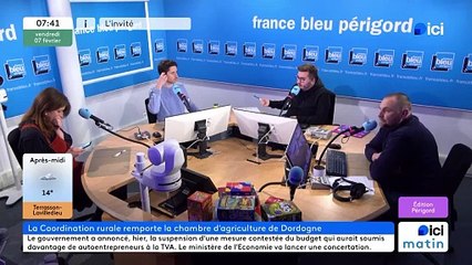 Rémi Dumaure, président de la Coordination Rurale de Dordogne