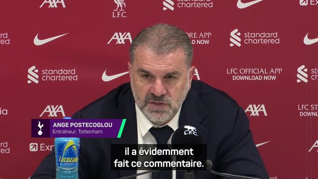 Postecoglou sur les critiques : Je m'en moque !