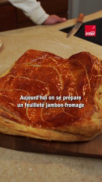 Le feuilleté jambon-fromage super cheesy - Les recettes de François-Régis Gaudry