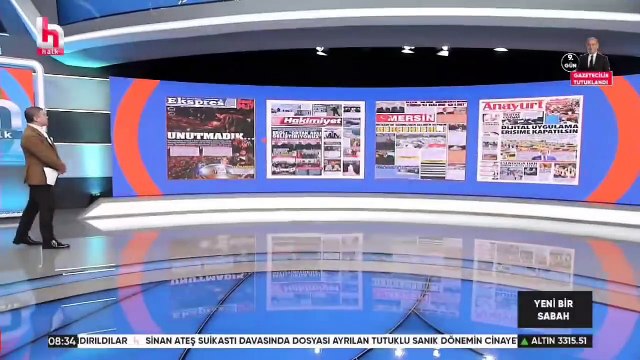 Gazetemiz @ekspreshaber_'in ''U:NUTMADIK...'' manşeti İSMAİL KÜÇÜKKAYA ile Yeni BİR Sabah programında.