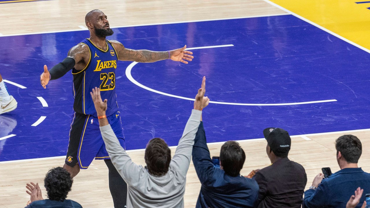 Über 40 Punkte mit 40 Jahren: LeBron über neuesten Rekord