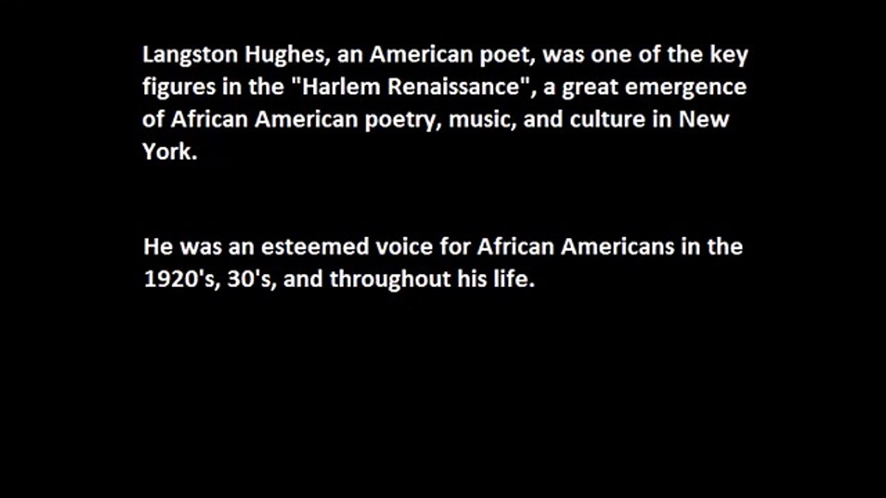'Will V-Day be Me-Day Too' - by Langston Hughes