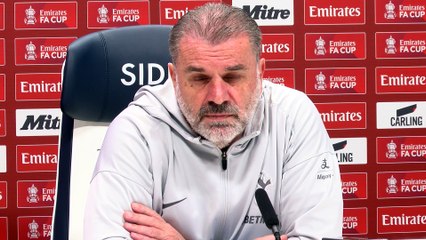 Postecoglou reflects on last nights match against Liverpool in the Carabao Semi Final