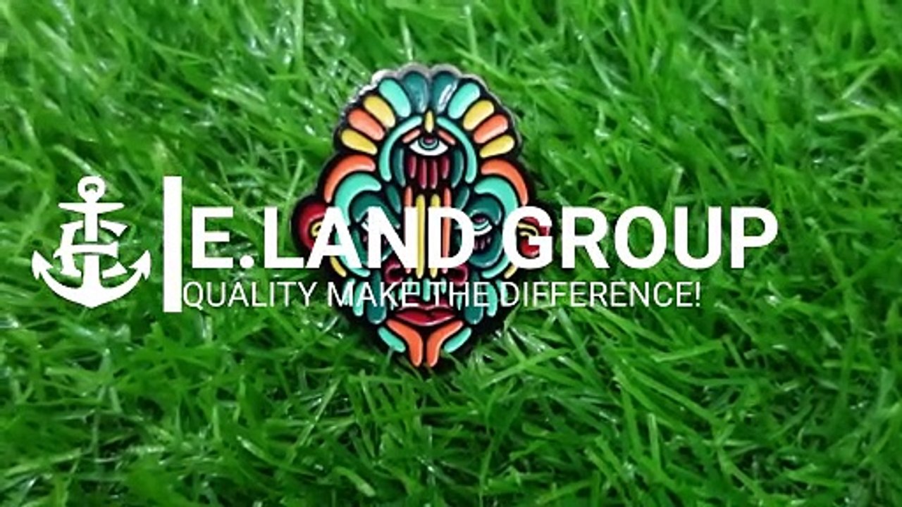 Totem Metal Lapel Pins, Monsters Tiki Totems Summerween Enamel Pins, Hard enamel pin badge