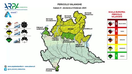 Neve Bergamo, previsioni e bollettino valanghe